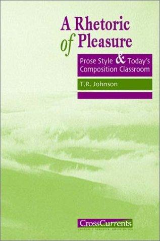 T. R. Johnson: A rhetoric of pleasure (2003, Boynton/Cook, Heinemann)