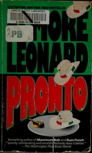 Pronto (1993, Delacorte Press)