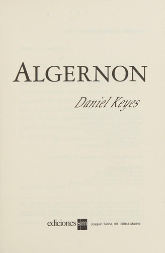 Flores Para Algernon (Paperback, Spanish language, 1988, ediciones)