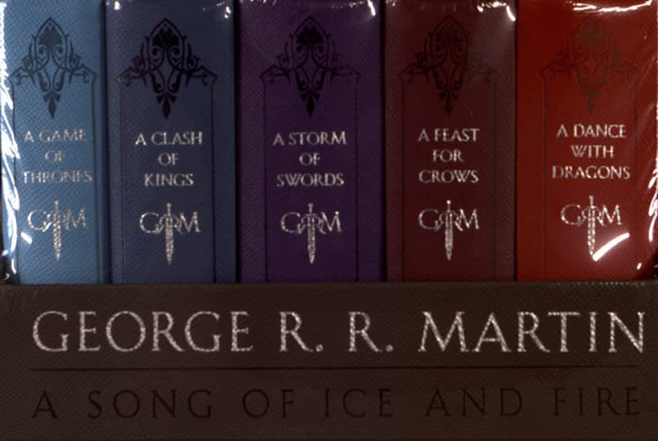 A Game of Thrones Leather-Cloth Boxed Set (Song of Ice and Fire Series) (2015)